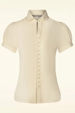 Margot Blouse In Antiek Wit