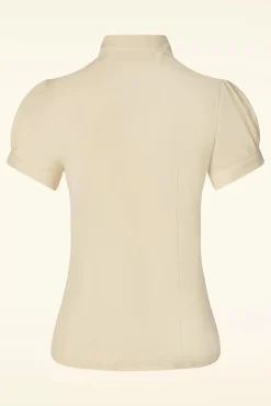Margot Blouse In Antiek Wit