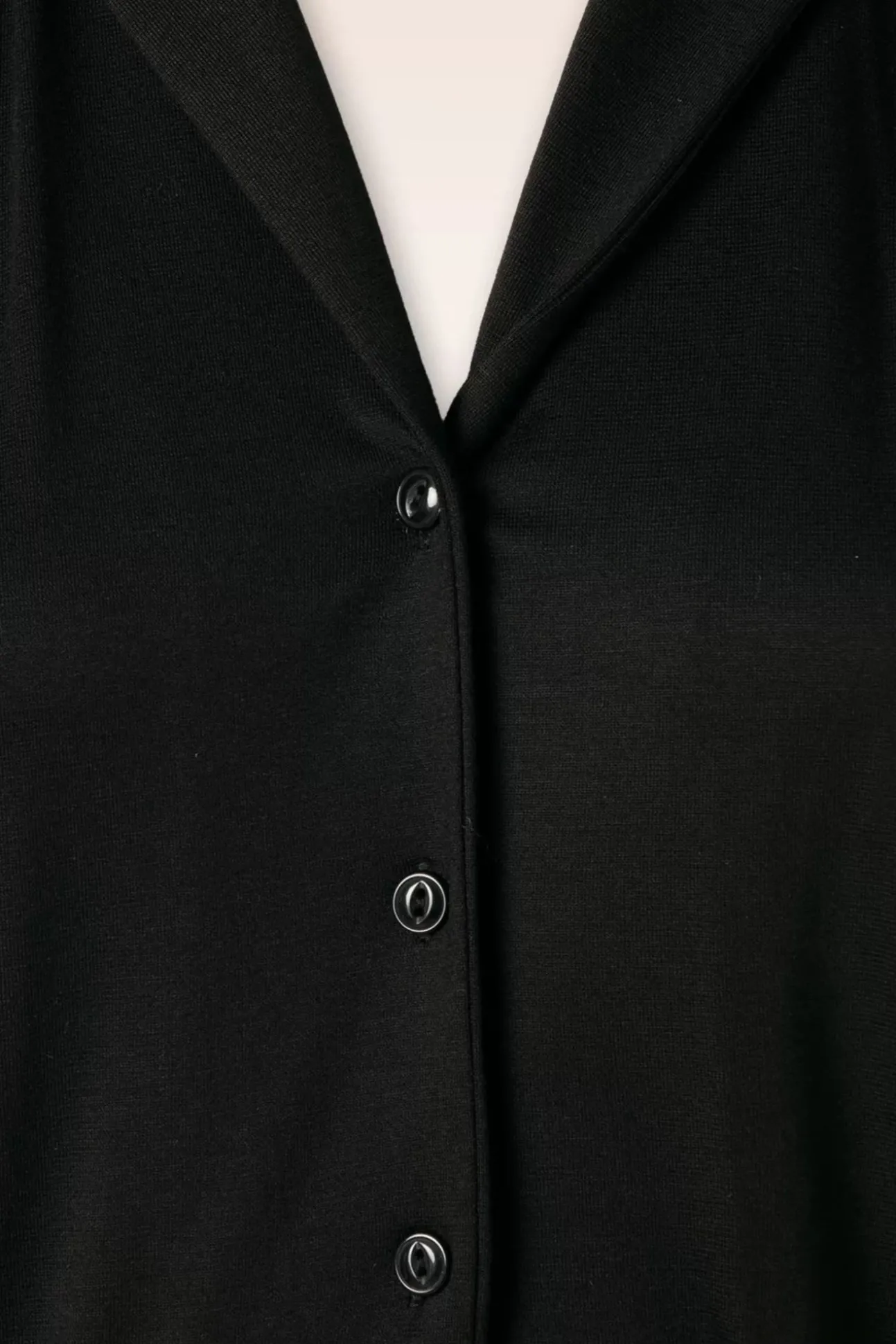 Marianne Classic Jurk In Zwart