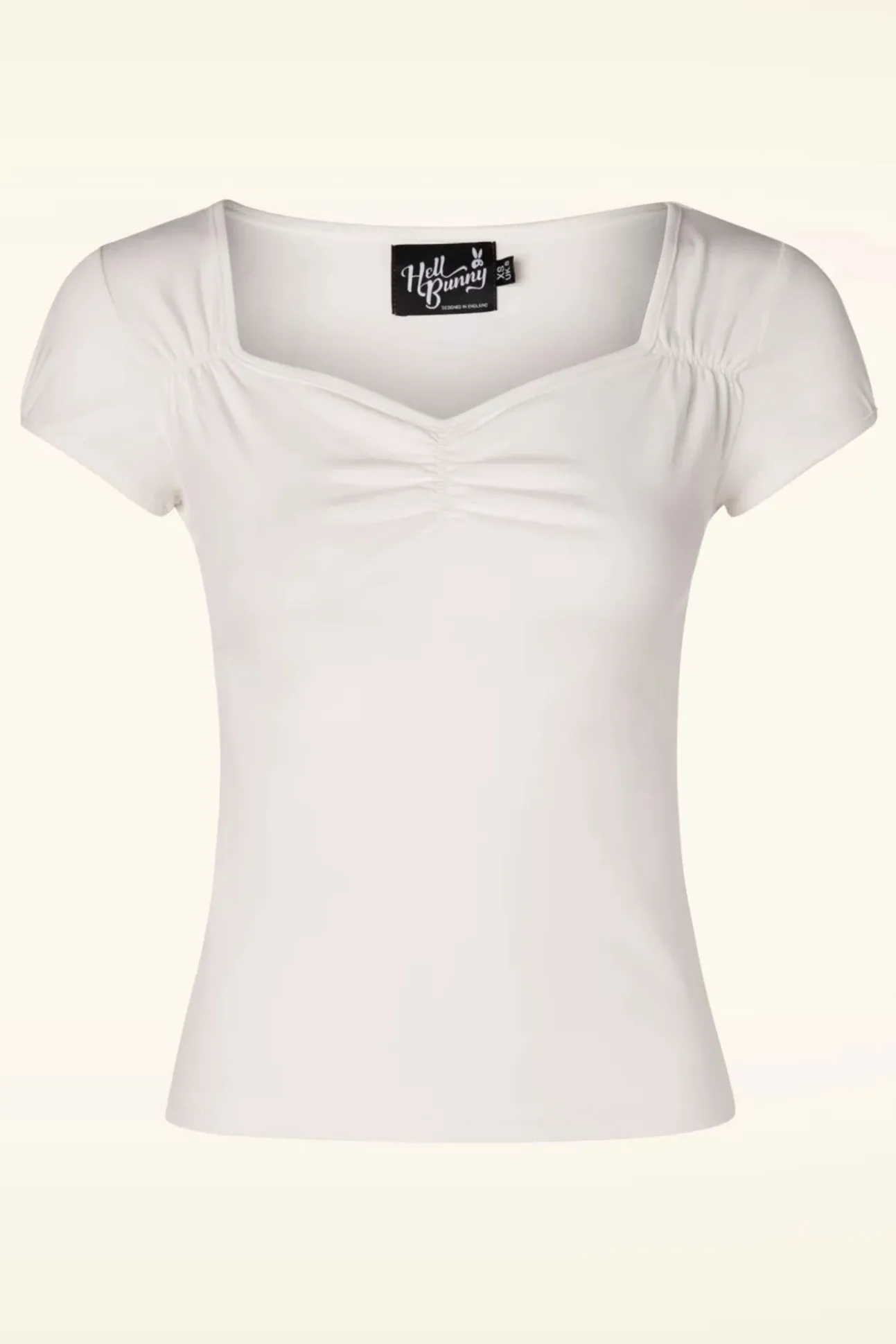 Mia Top In Ivoorwit