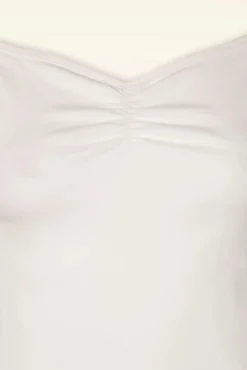 Mia Top In Ivoorwit