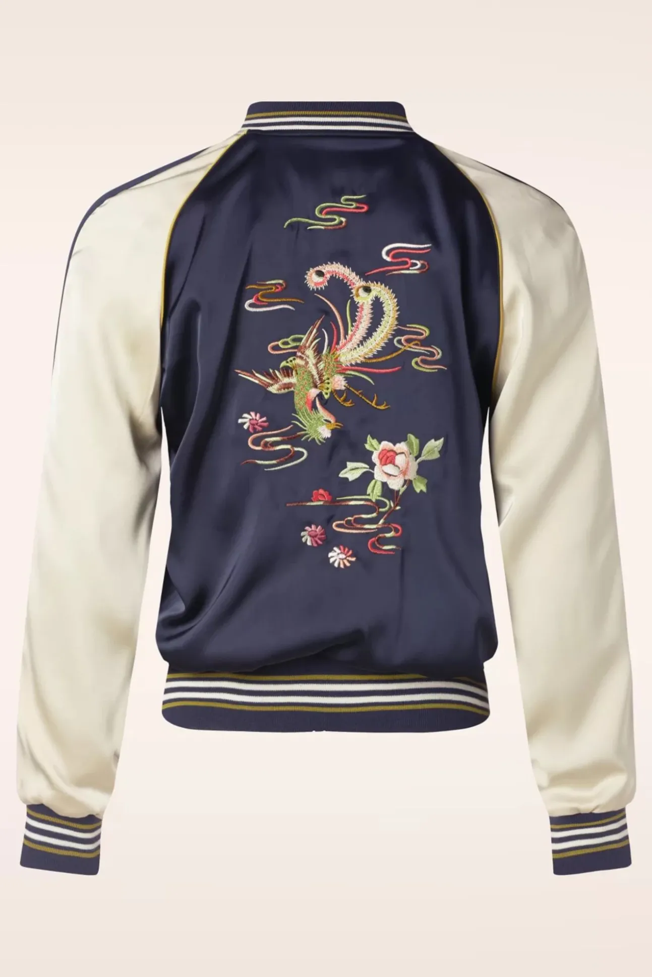 Monka Bomber Jasje In Avondblauw