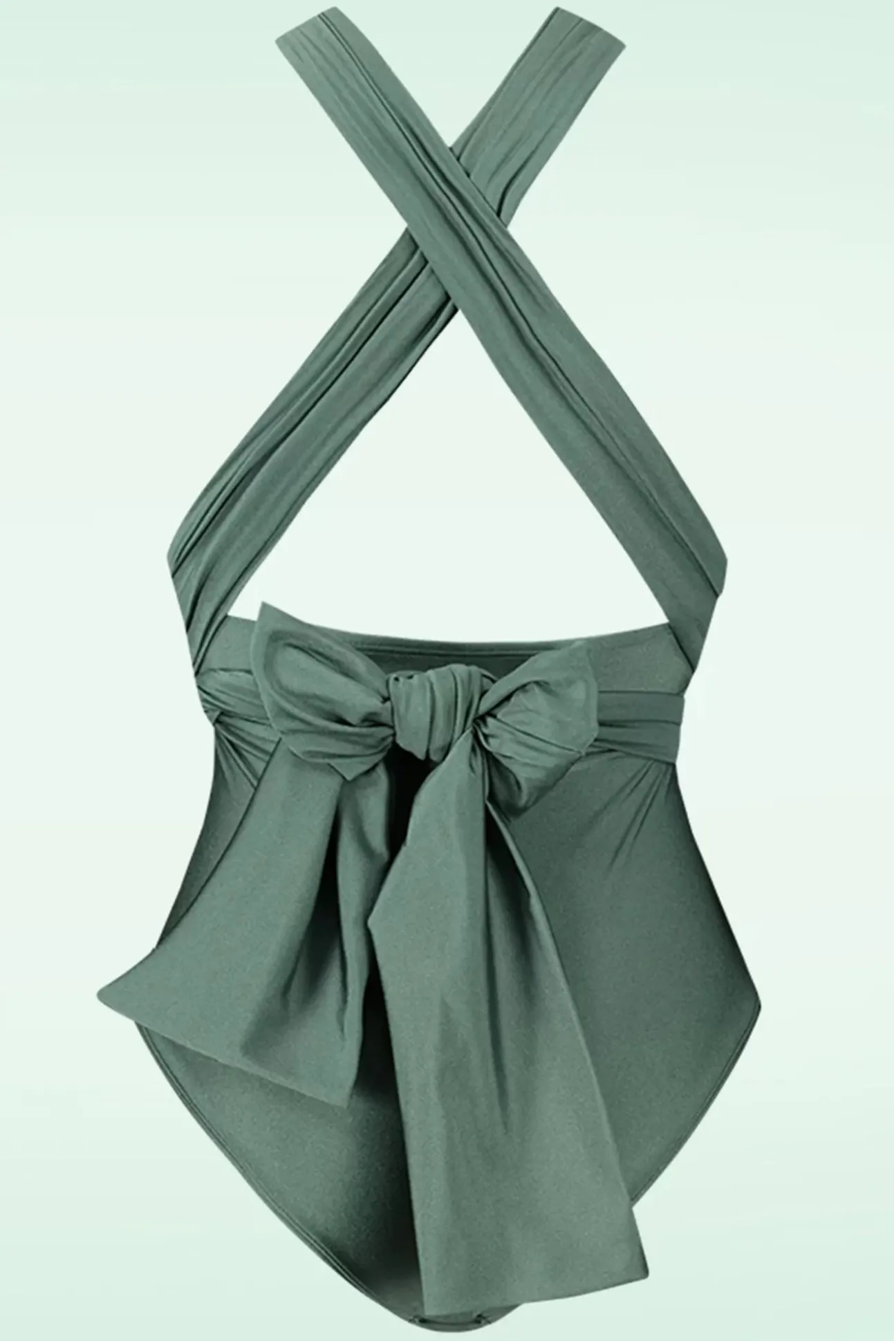 Multiway Badpak In Groene Glitter