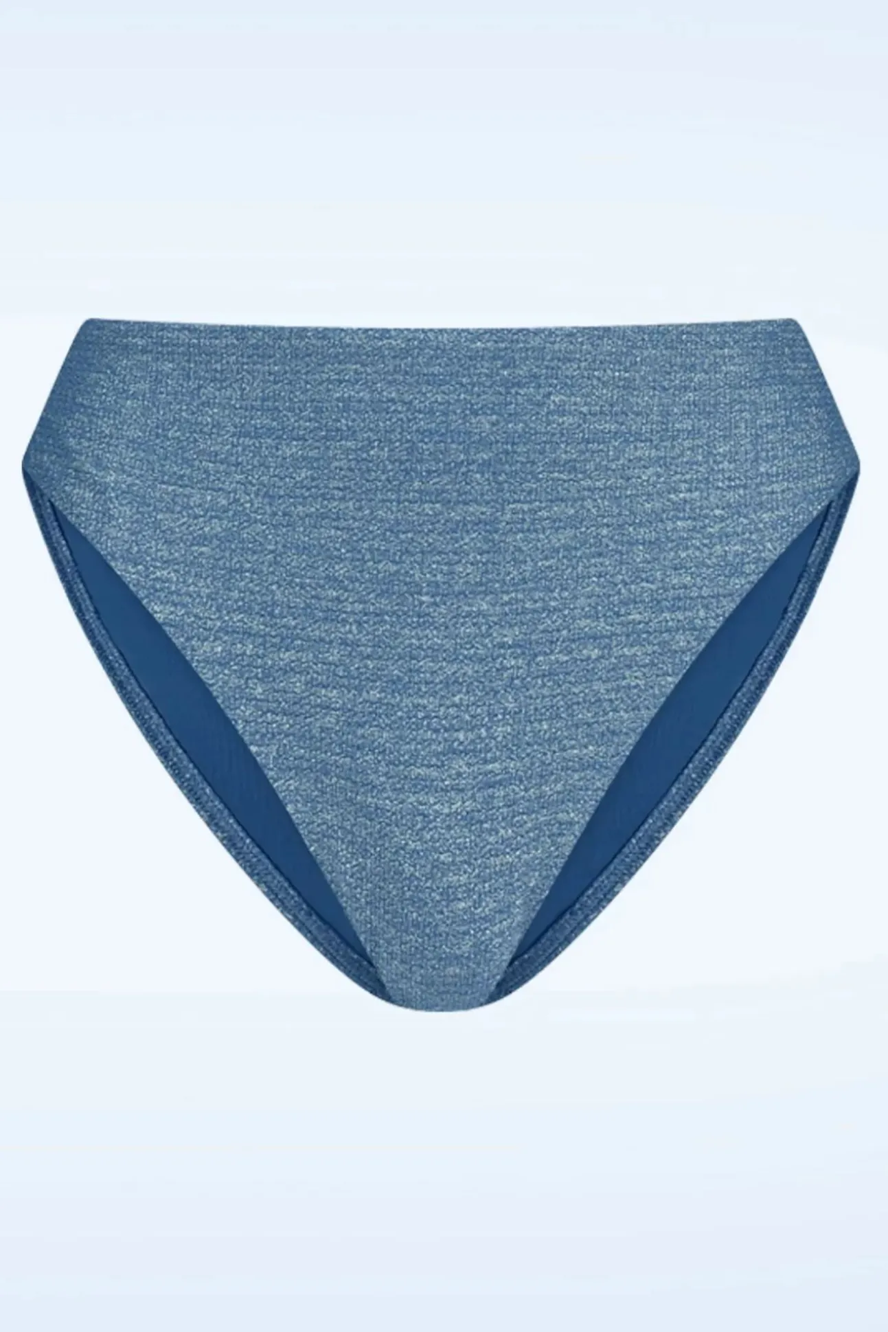 Mystic Glow High Waist Bikini Broekje In Blauw