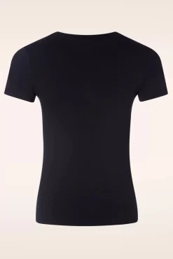 No Time T-Shirt In Zwart