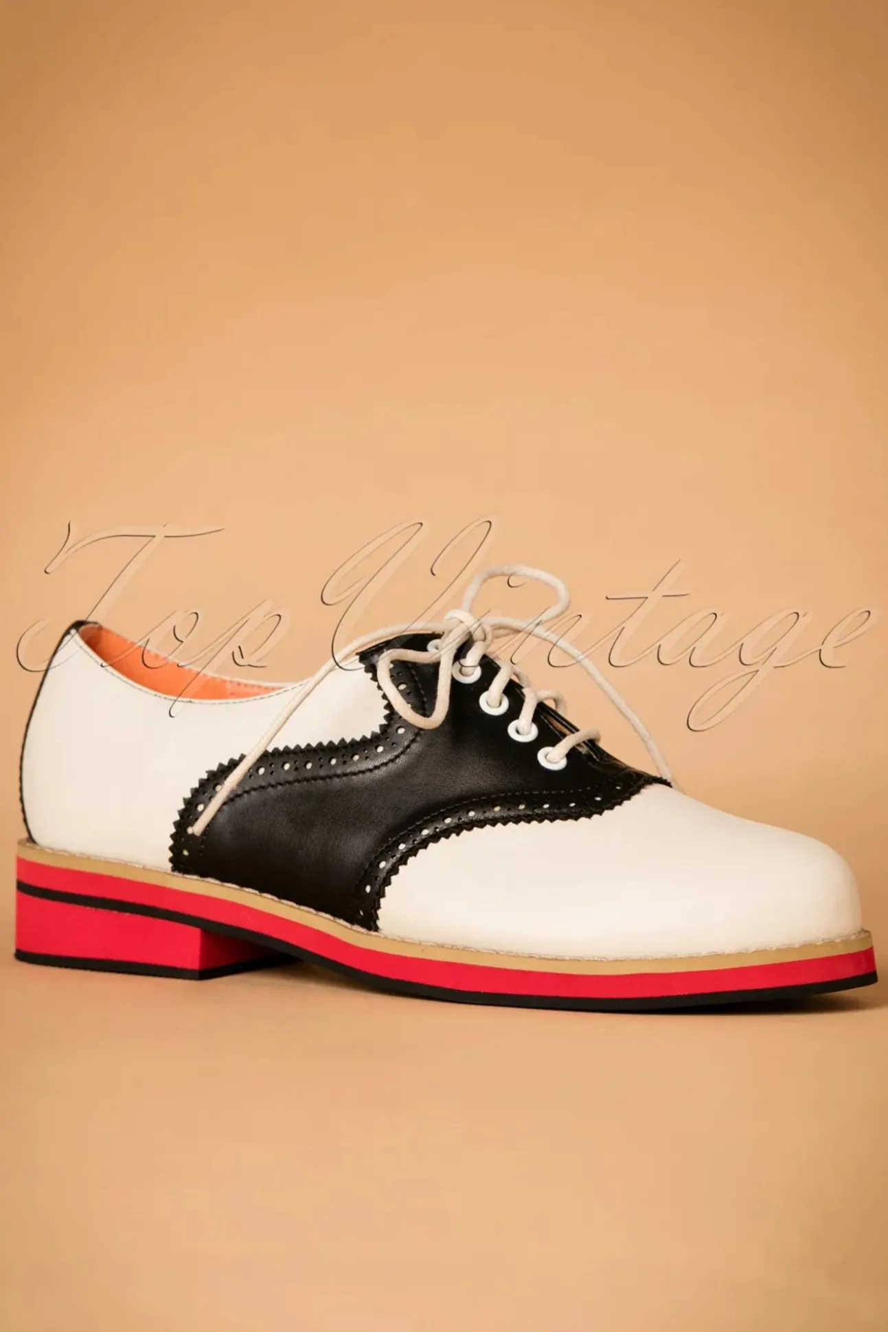 Old Soul Dancer-Schoenen In Wit En Zwart