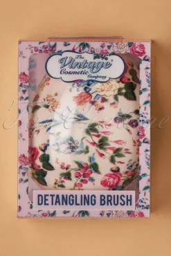 Ontwarrende Bloemen Borstel In Ivoor