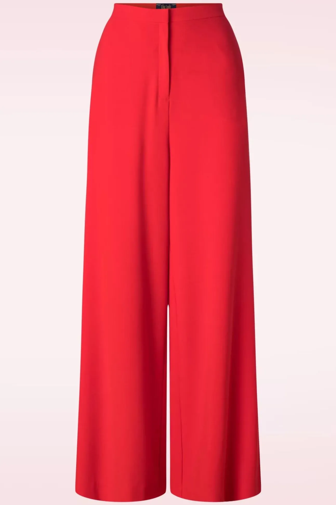 Peppa Broek Woven Crepe In Vurig Rood