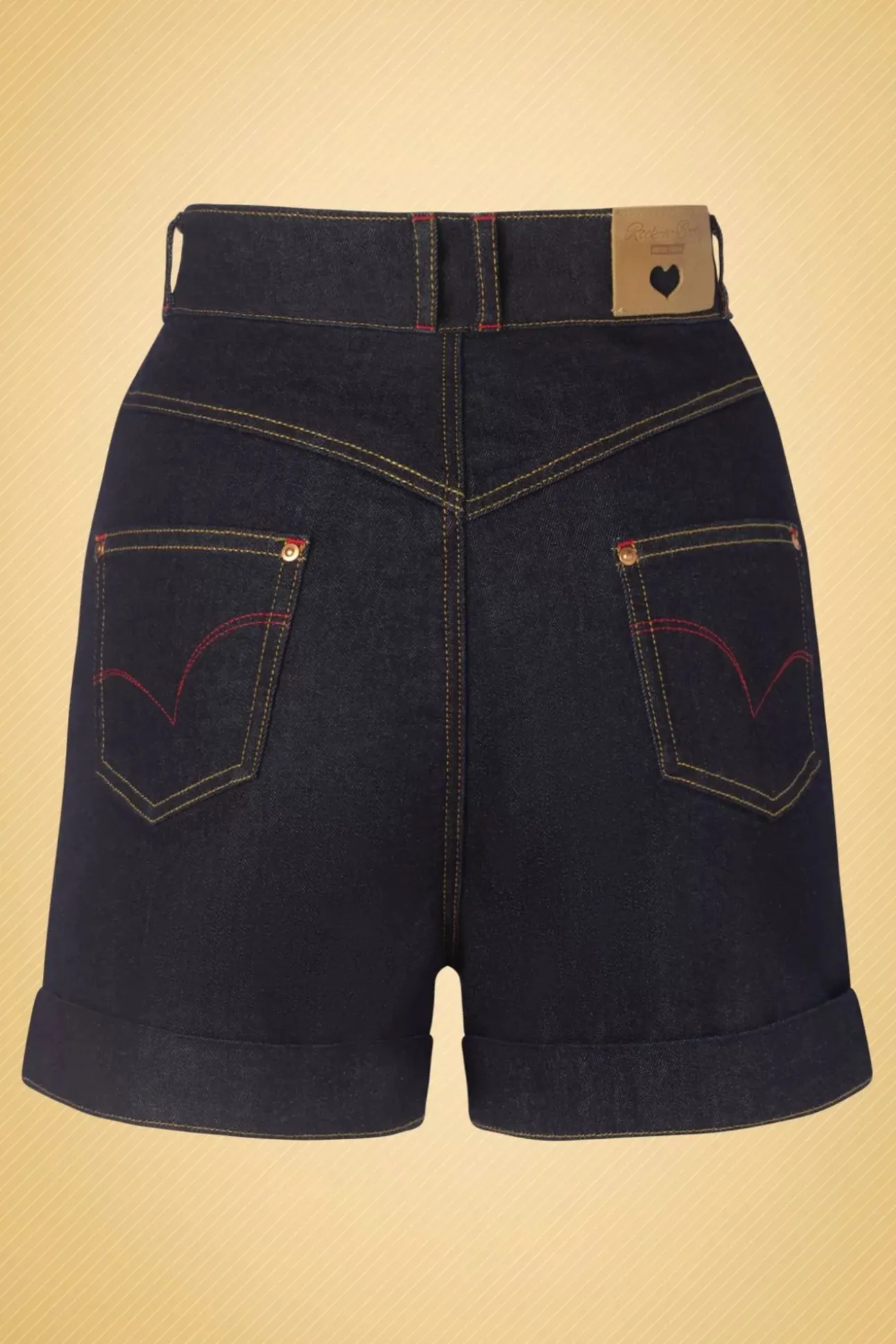 Pepper Short In Donkerdenim