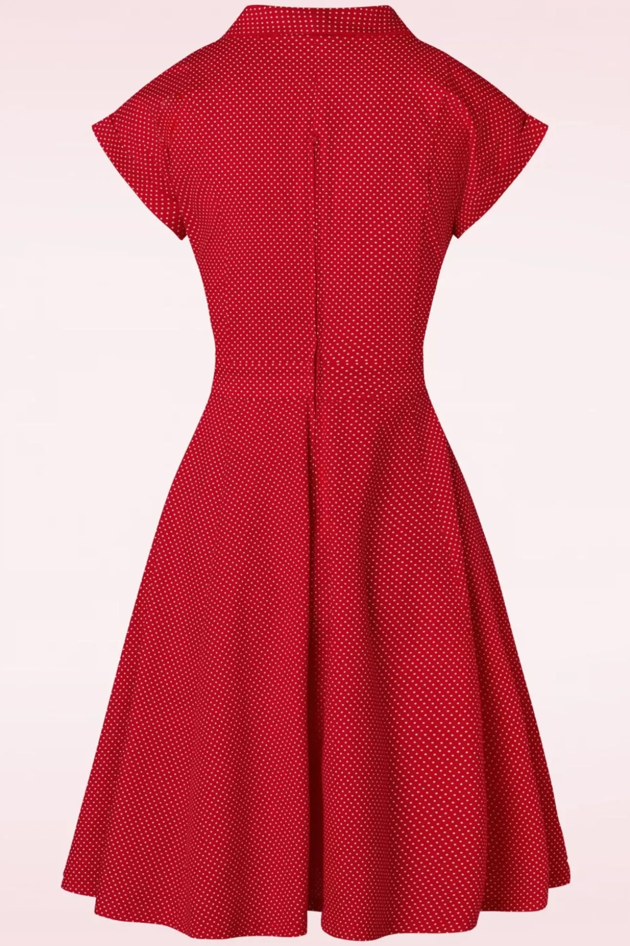 Polka Dot Dance Jurk In Rood