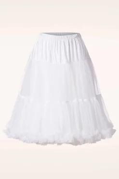 Queen Size Lola Lifeforms Petticoat In Wit