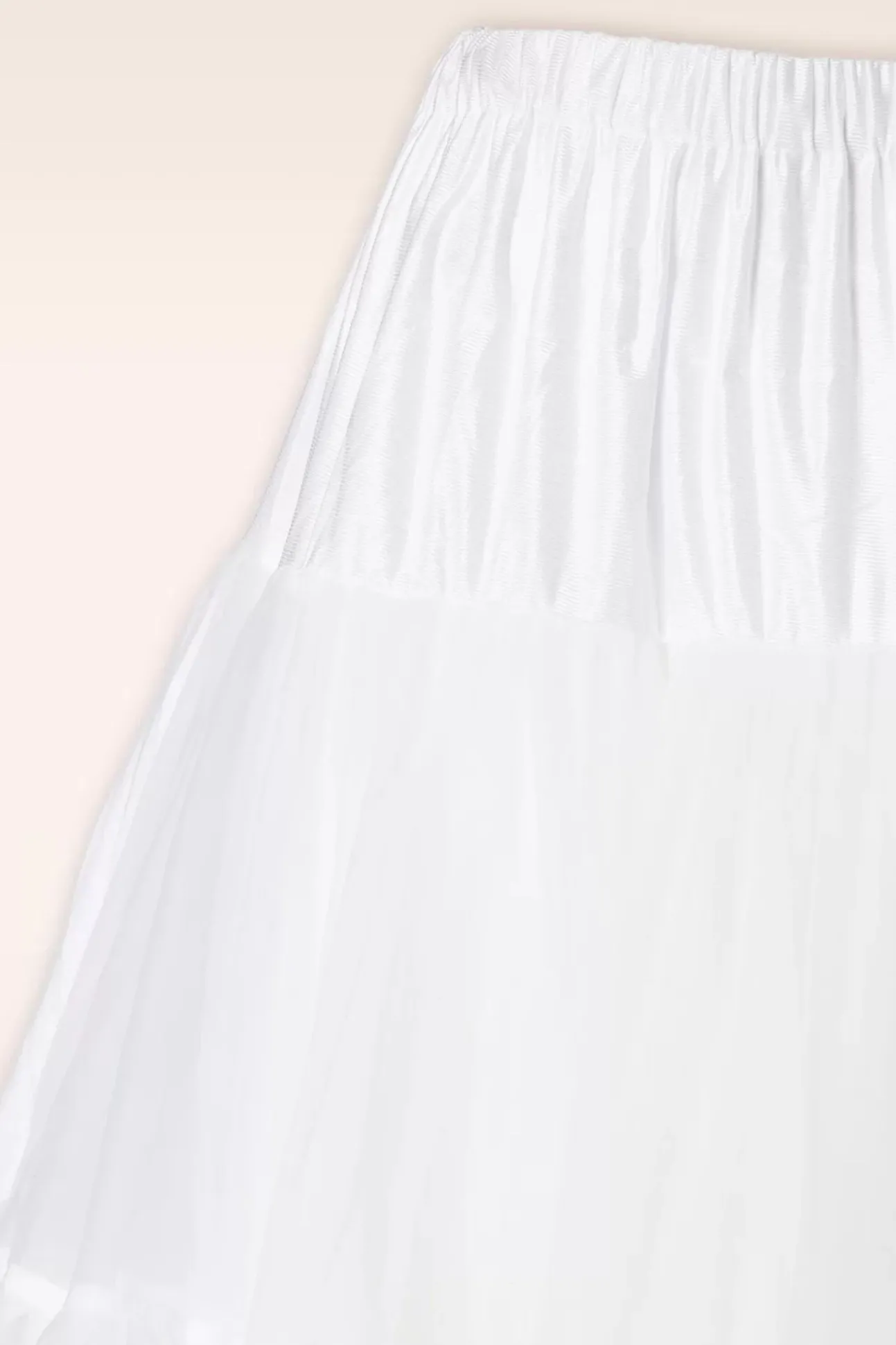 Queen Size Lola Lifeforms Petticoat In Wit