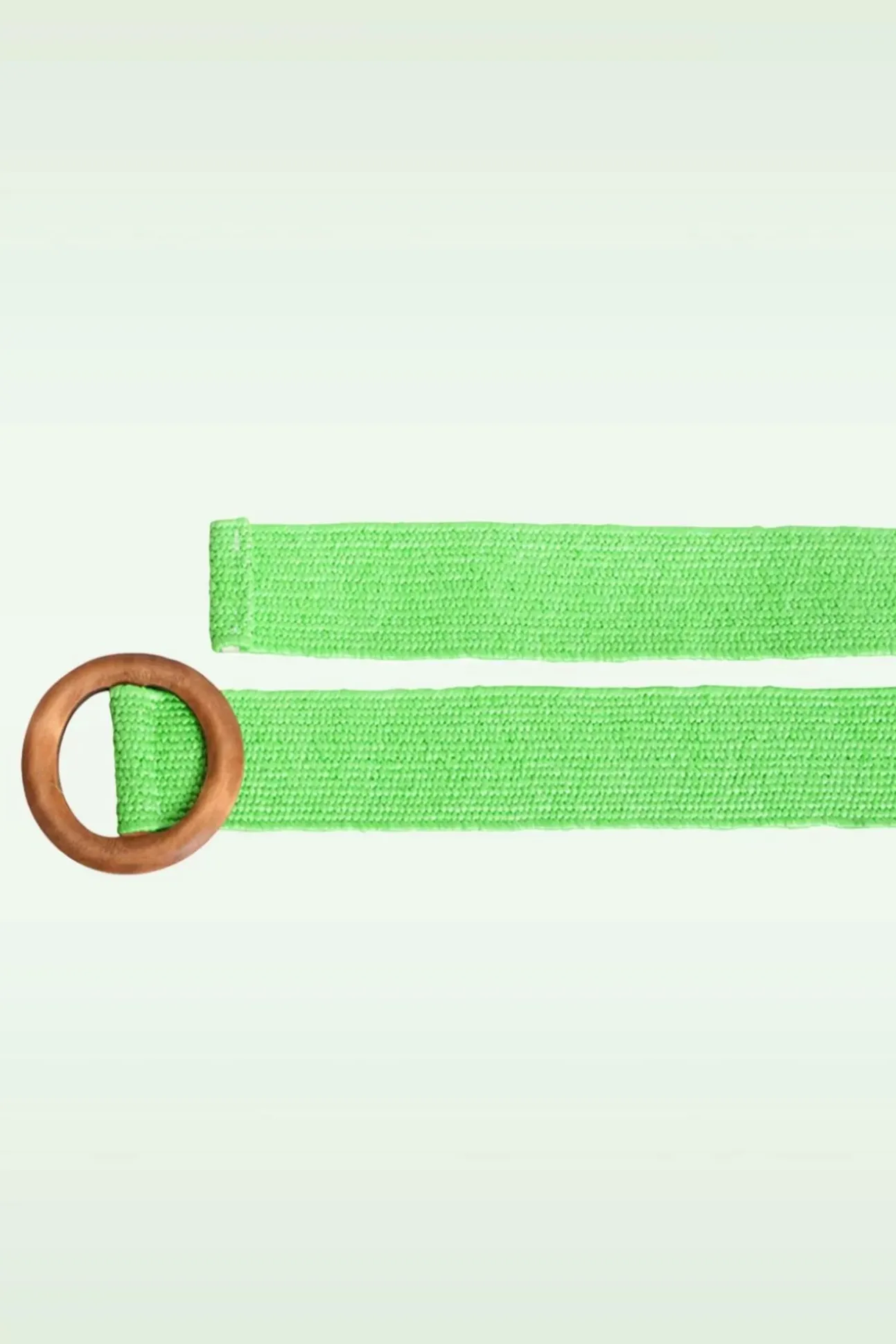 Raffia Riem In Limoengroen
