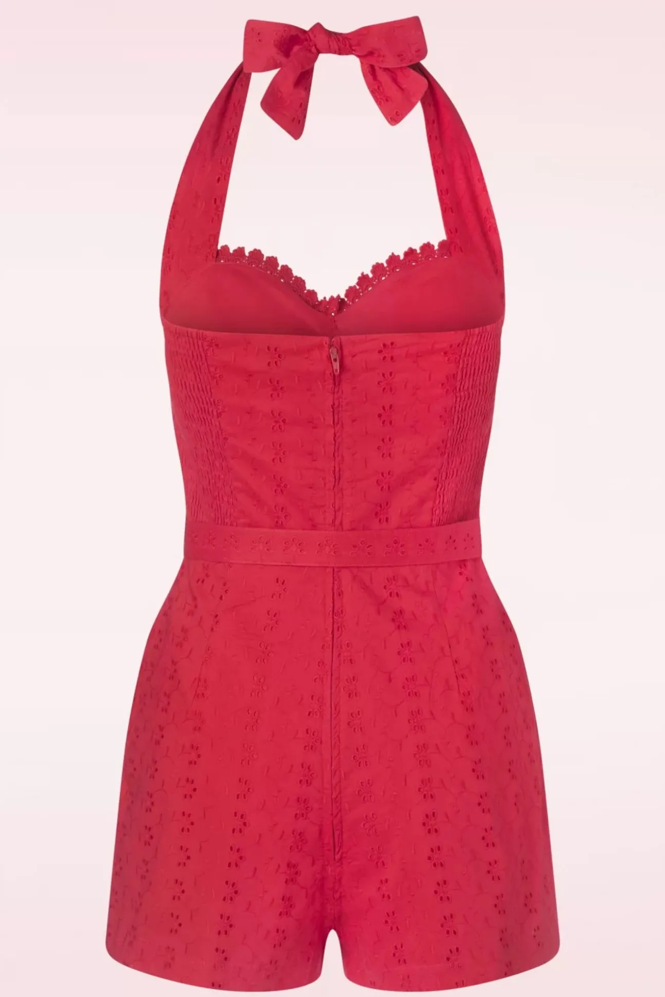 Raven Playsuit In Rood