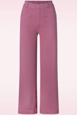 Ryann Broek In Zacht Bessen Roze