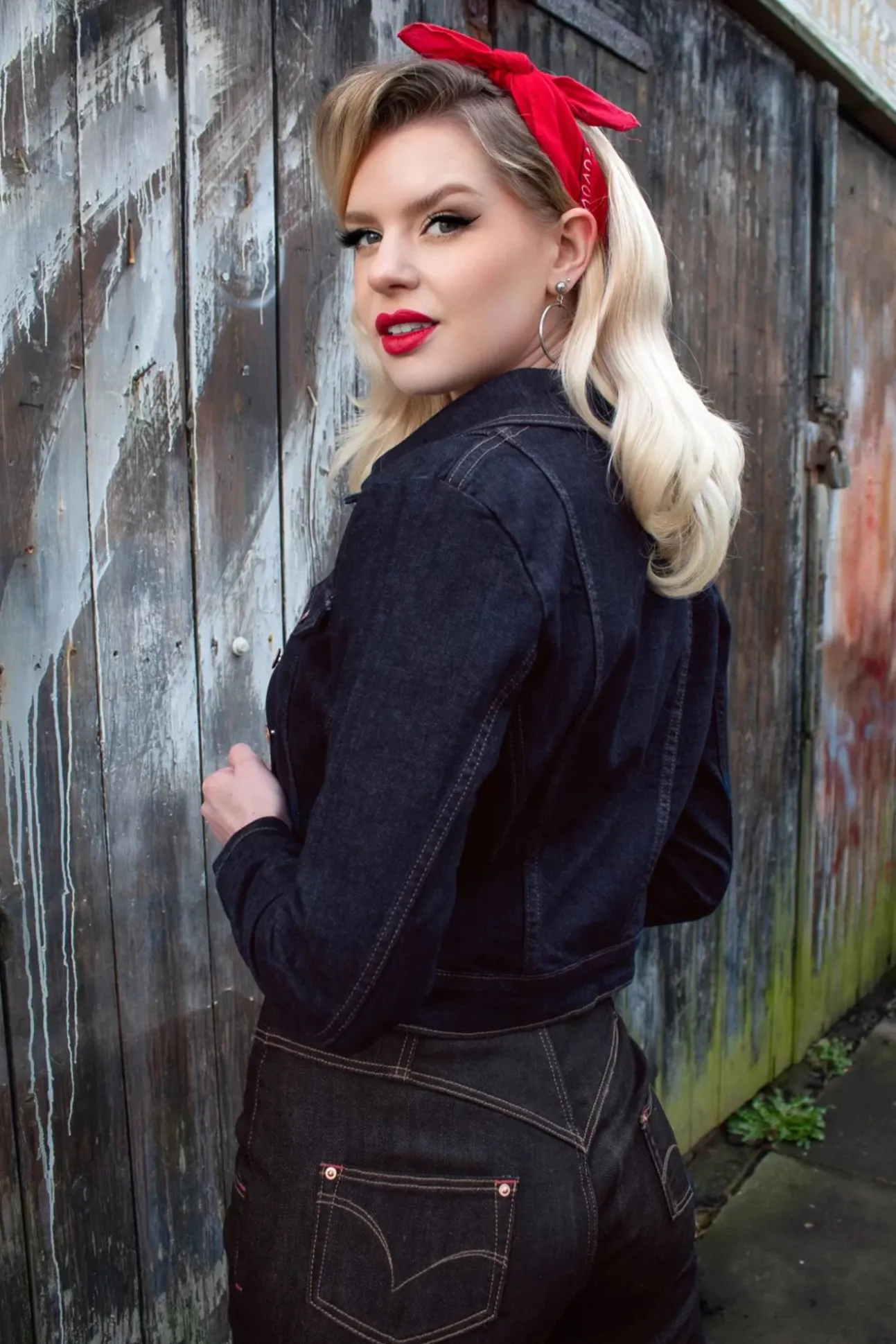 Sadie Jacket In Donkerdenim