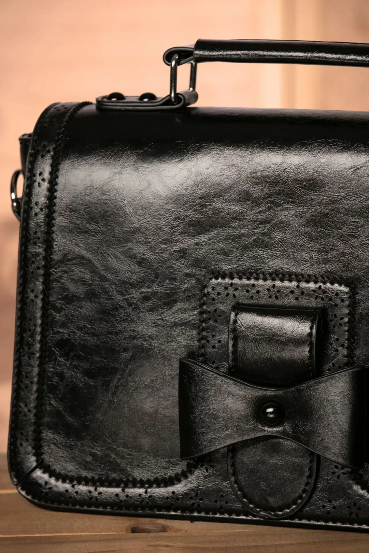 Scandal Office-Handtas In Zwart