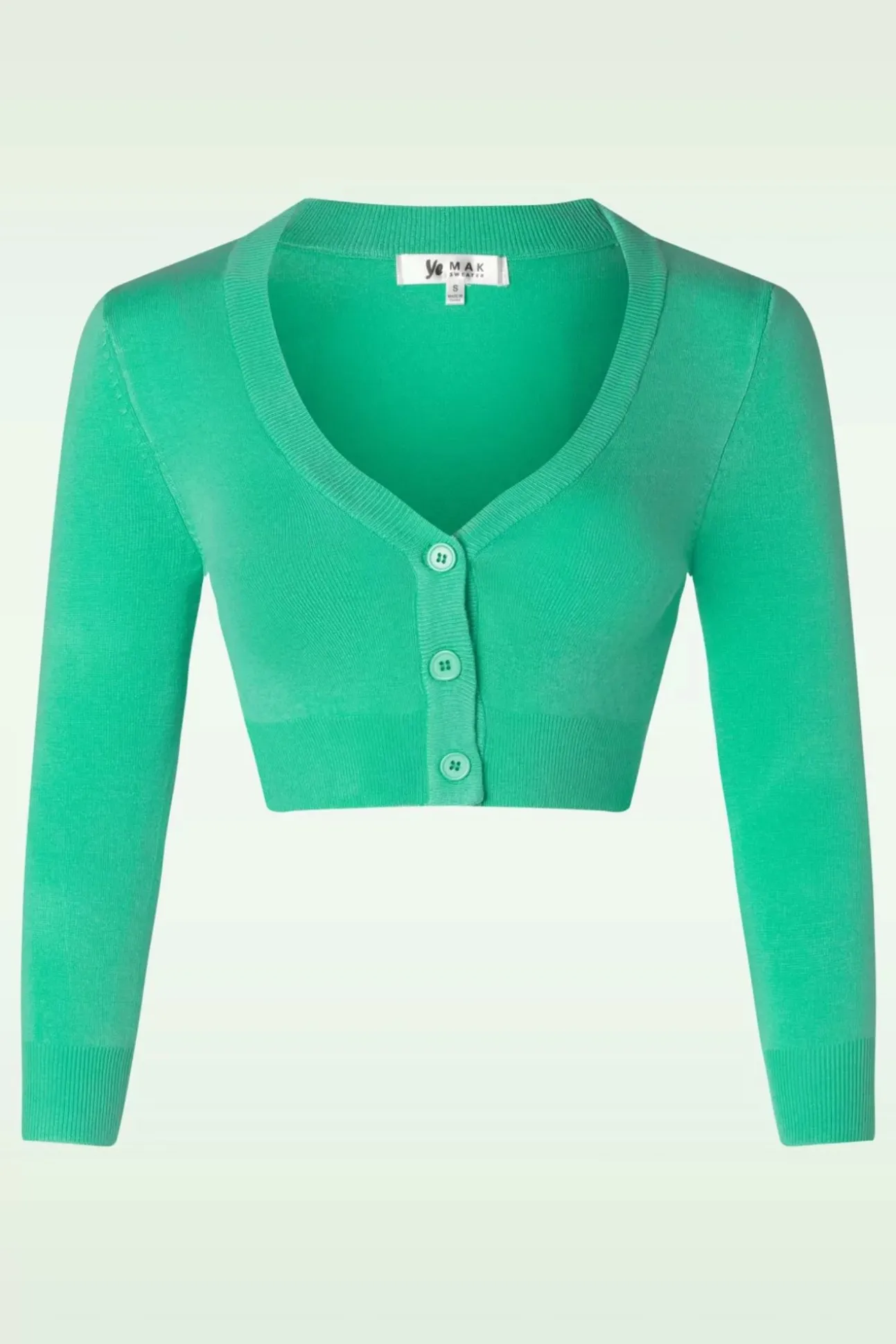 Shela Cropped Cardigan In Opaal