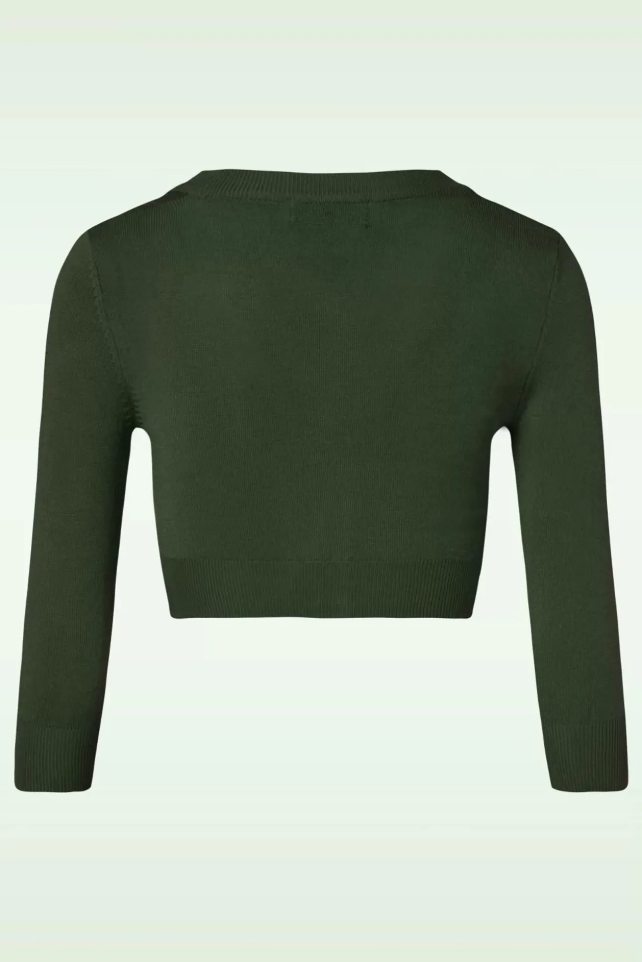 Shela Cropped Vest In Jagersgroen