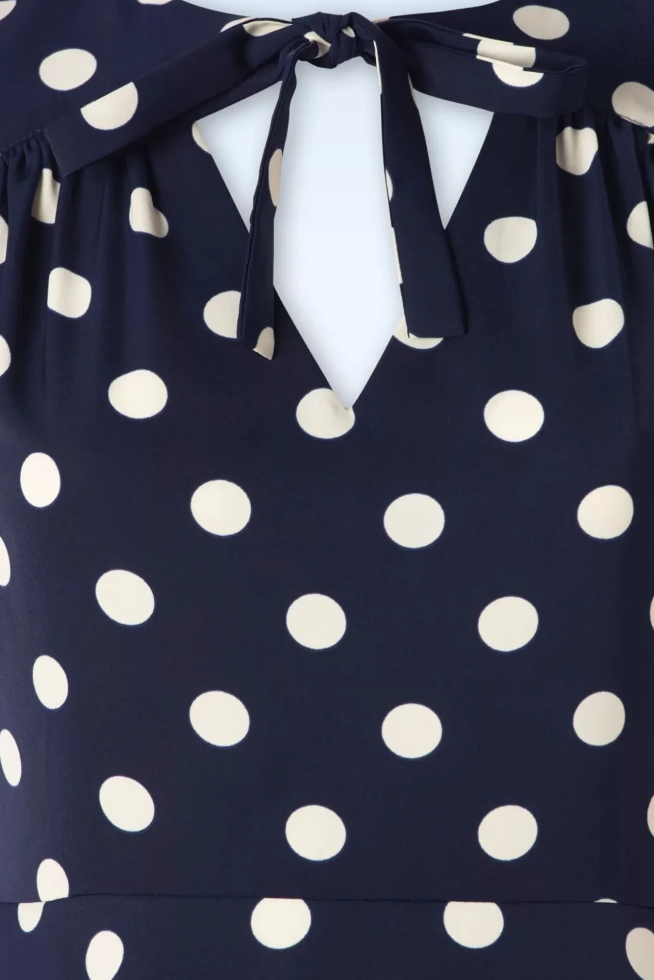 Spot Set Sail Swing Jurk In Marineblauw