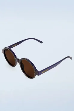 Stay Shady Ronde Zonnebril In Blauw