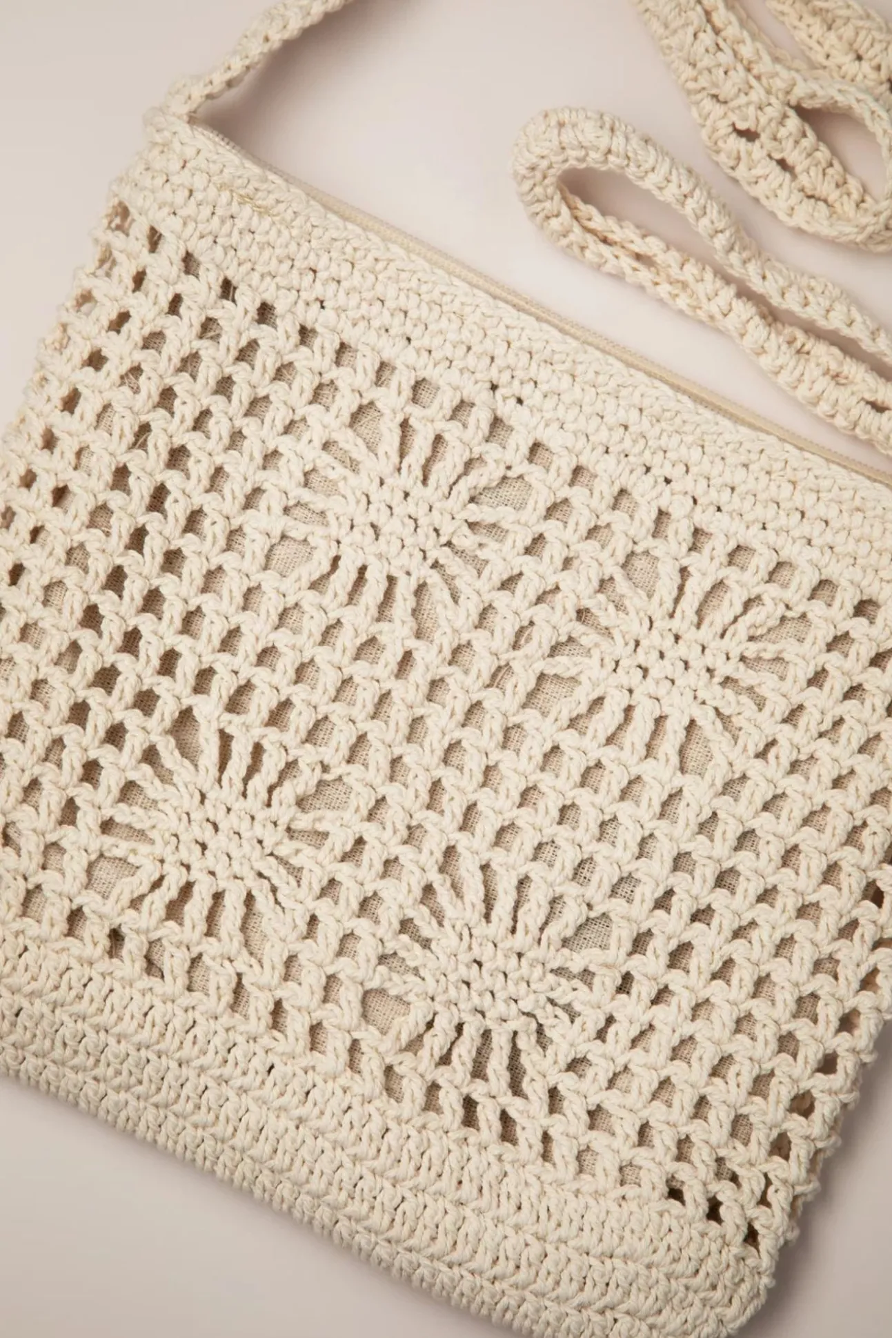 Summer In The City Schoudertas In Creme