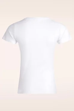 Summer Time Tee In Wit
