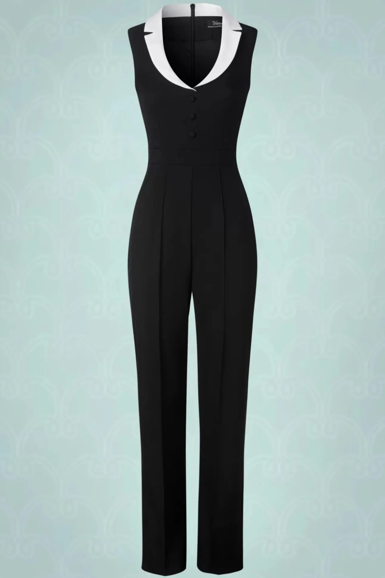 The Luchia Jumpsuit In Zwart