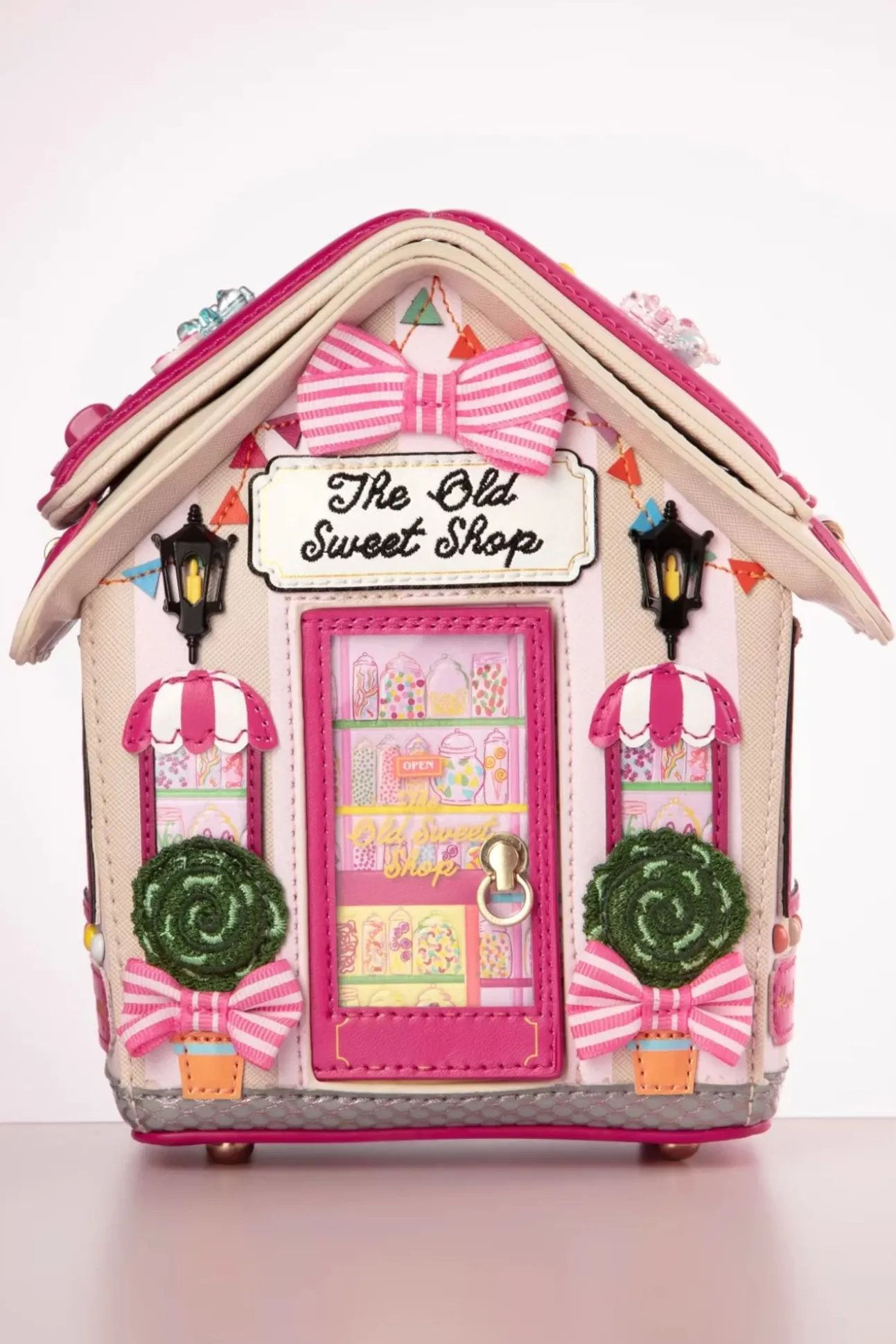 The Old Sweet Shop House Handtas In Roze