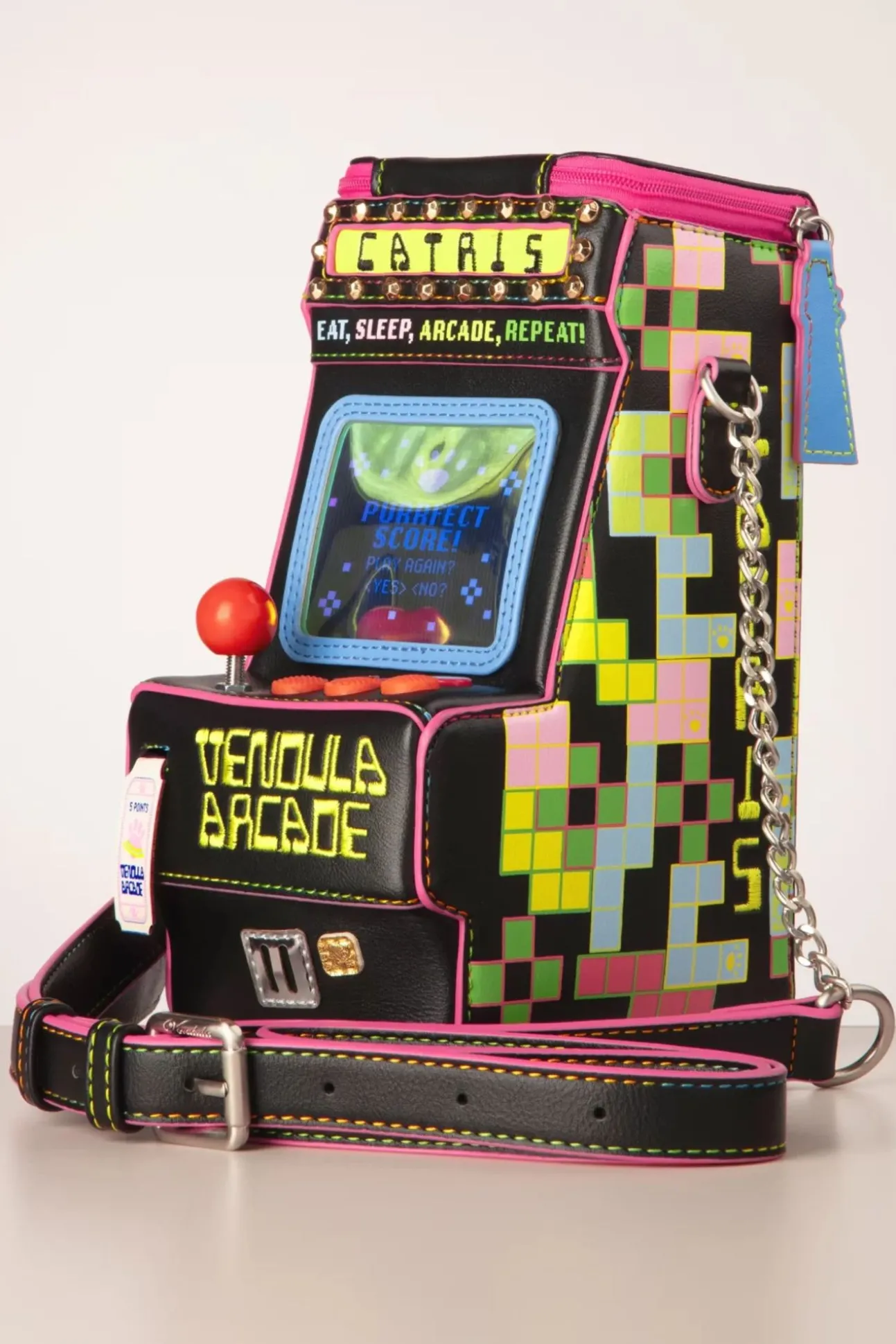 Vendula Arcade Catris Handtas In Zwart