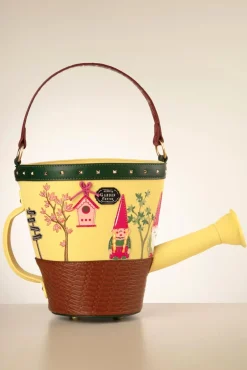 Vendula Garden Centre Watering Can Handtas In Geel