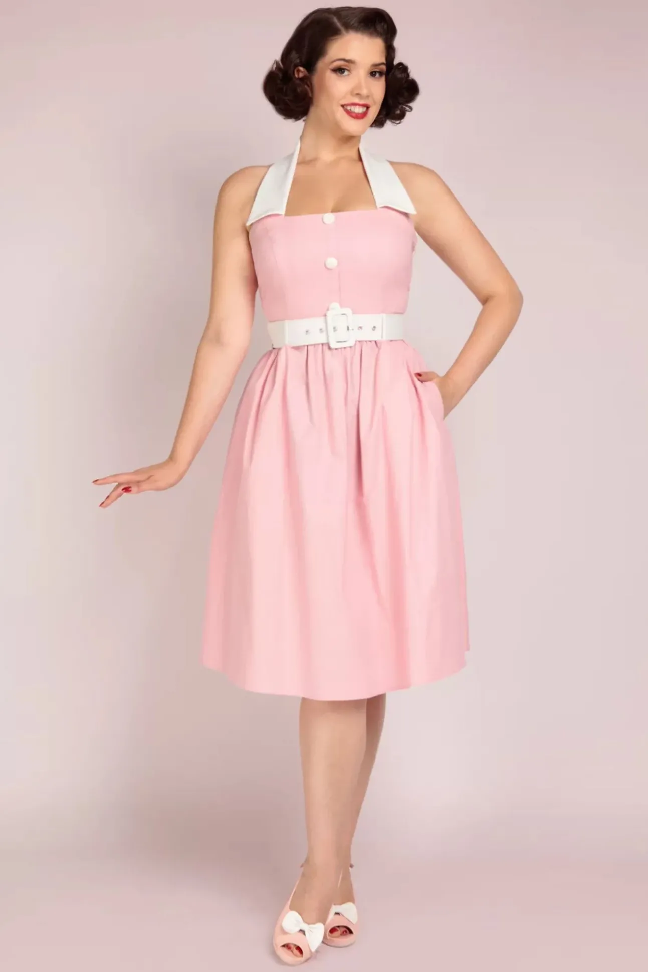 Waverly Swing Jurk In Roze