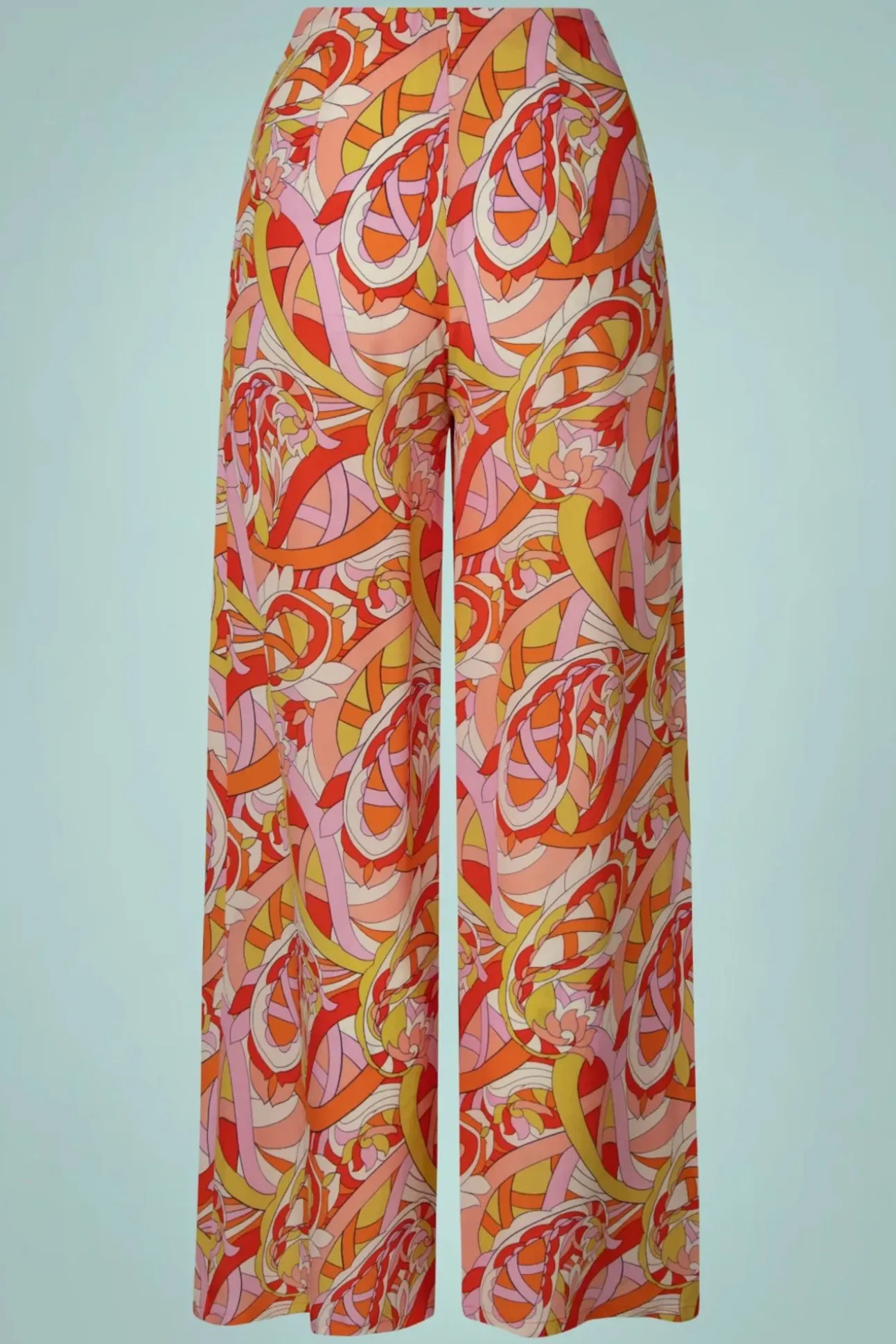 Winona Wijde Broek In Oranje