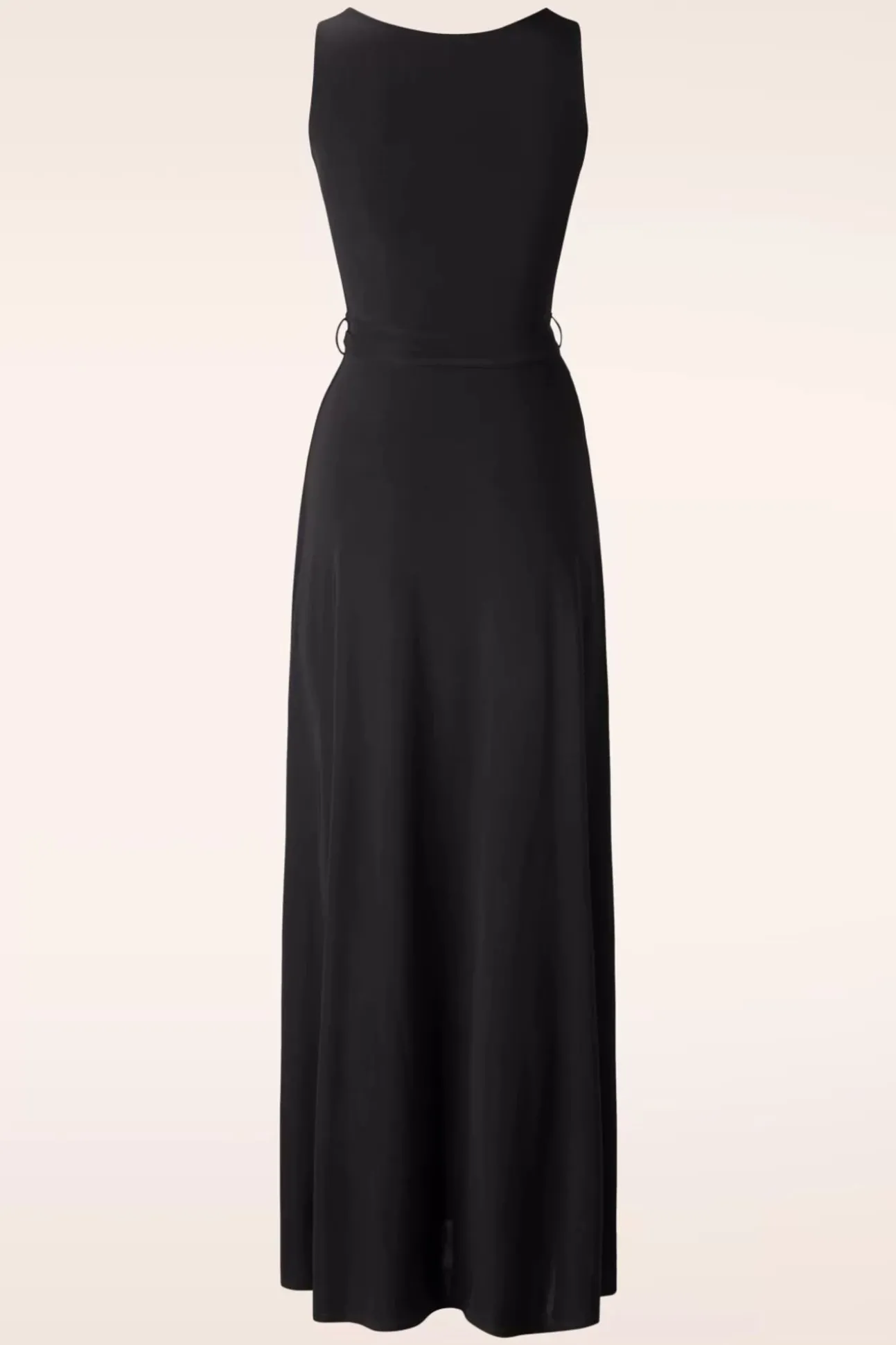Zoe Maxi Jurk In Zwart